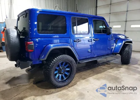 2019 Jeep Wrangler Unlimited Sahara z USA, uszkodzony, nr VIN 1C4HJXEN4KW512289